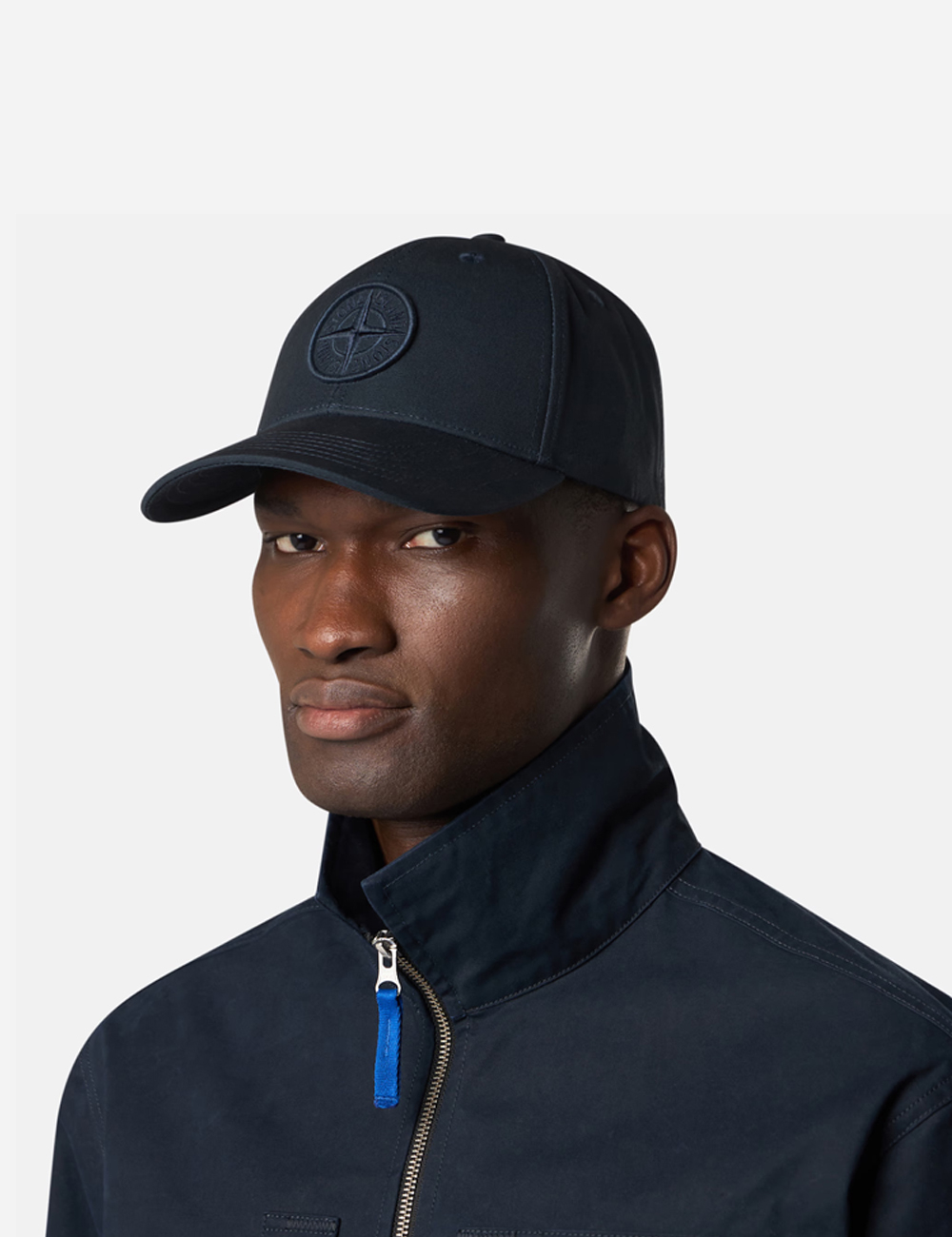 Бейсболка Stone Island Logo "Navy"
