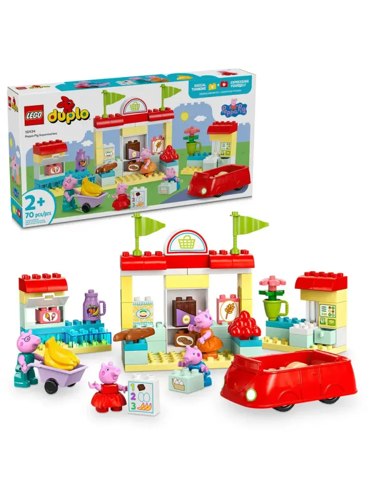 Конструктор DUPLO 10434 Свинка Пеппа: супермаркет