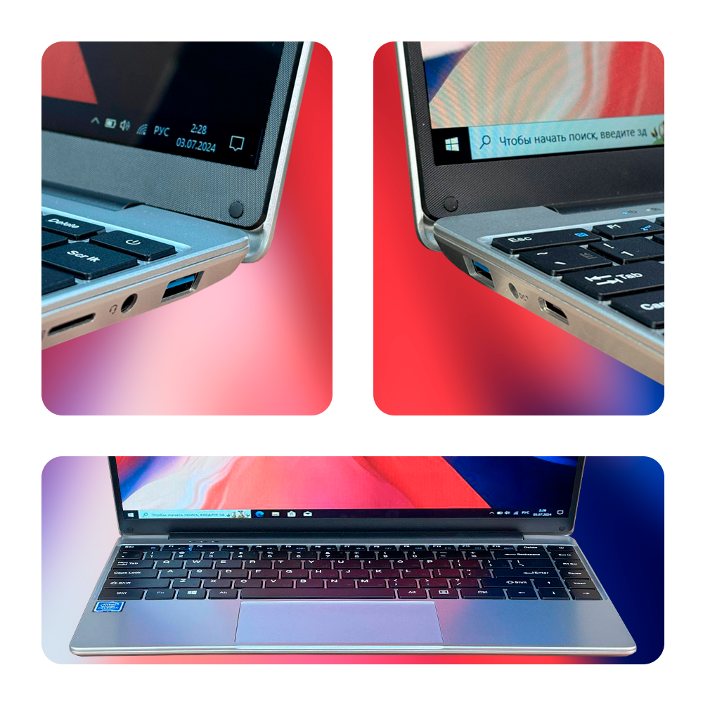 14" Ноутбук M1 Lite (1366x768, Intel Celeron N4000, RAM 6ГБ, SSD 128ГБ, Intel Iris Plus Graphics, OS Windows)