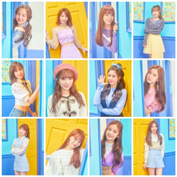 Альбом IZ*ONE - Color*Iz 1st Mini Album RANDOM Version