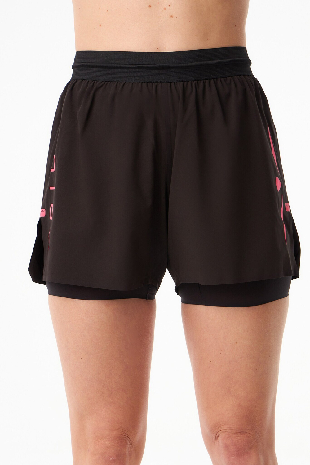 ШОРТЫ ЖЕНСКИЕ SPEED AERO 5 ELEVATE 2IN1 SHORT | BLACK PINK