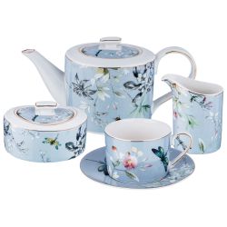 ЧАЙНЫЙ СЕРВИЗ LEFARD "БЛОССОМ" НА 6ПЕР. 15ПР. 900/300/200/250 МЛ (КОР=3НАБ.)