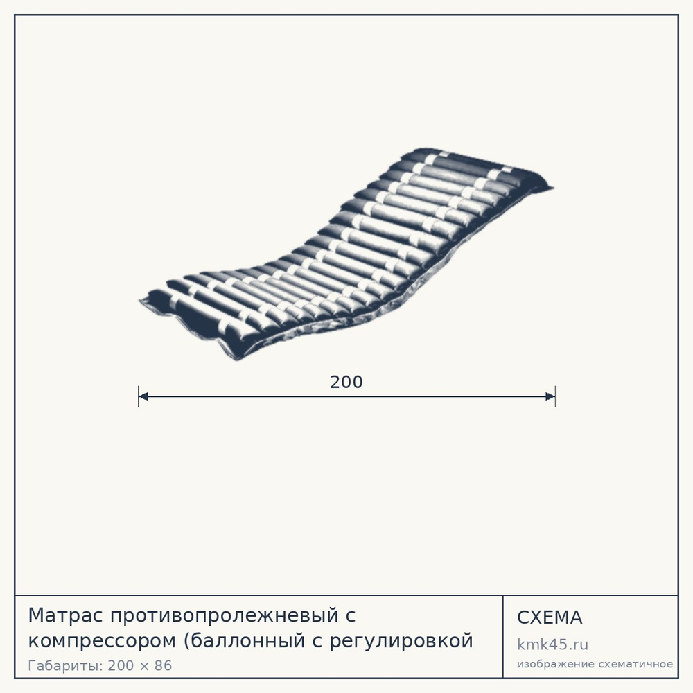 Противопролежневый матрас с компрессором — от 11 000 ₽