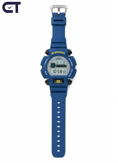 Casio DW-9052-2VDR мужские часы — синие G-SHOCK с WR200 и EL-подсветкой