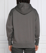 Худи off placed instit zip-through CALVIN KLEIN JEANS - серый(J30J321888)