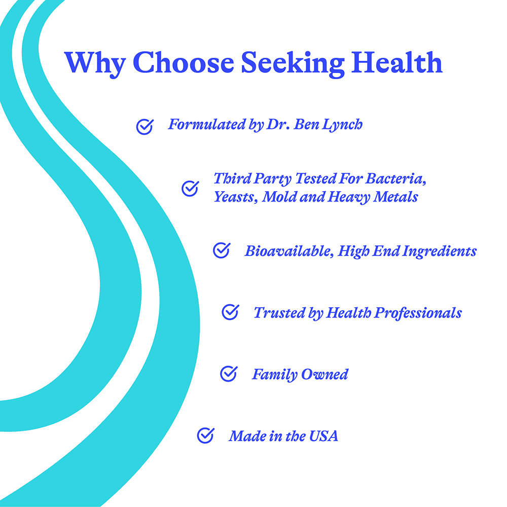 Seeking Health, ДИМ и I3C с глутатионом, 60 капсул