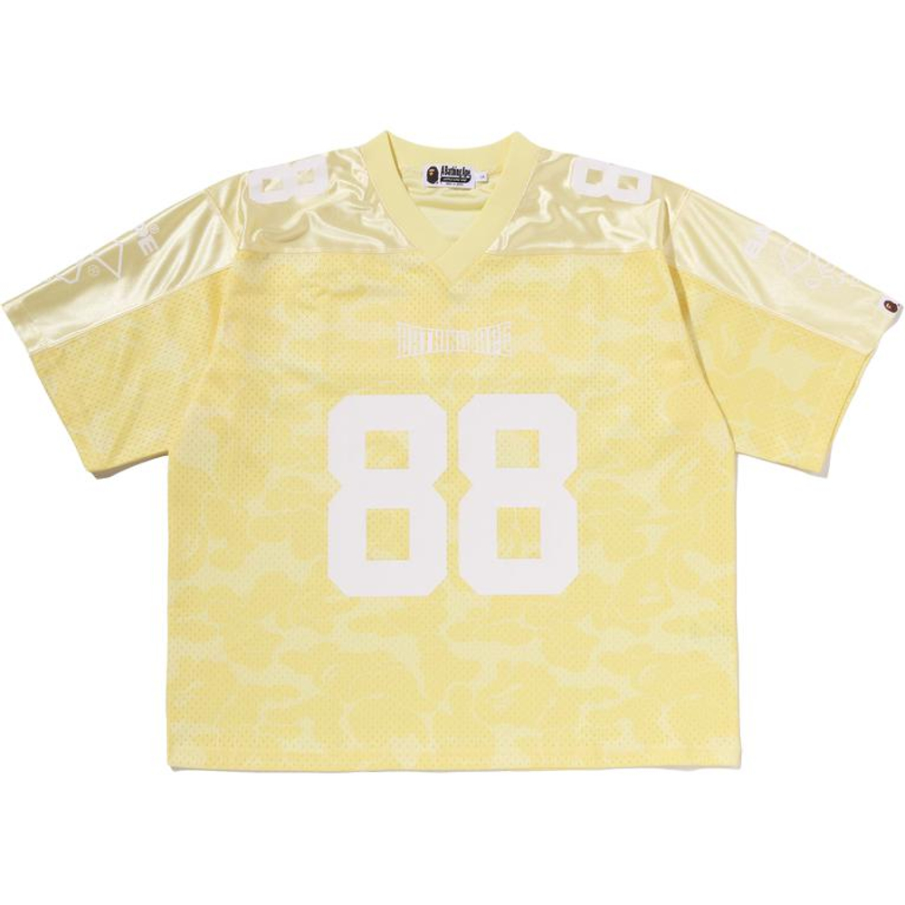 A Bathing Ape Bathing Ape Ss26 Rugby Jerseys Moderate Polyester Summer 0zxtem312091q желтый