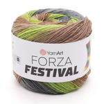 Форза Фестиваль FORZA FESTIVAL от YarnArt в составе 75%супер шерсть 25%полиамид 420м/100 гр