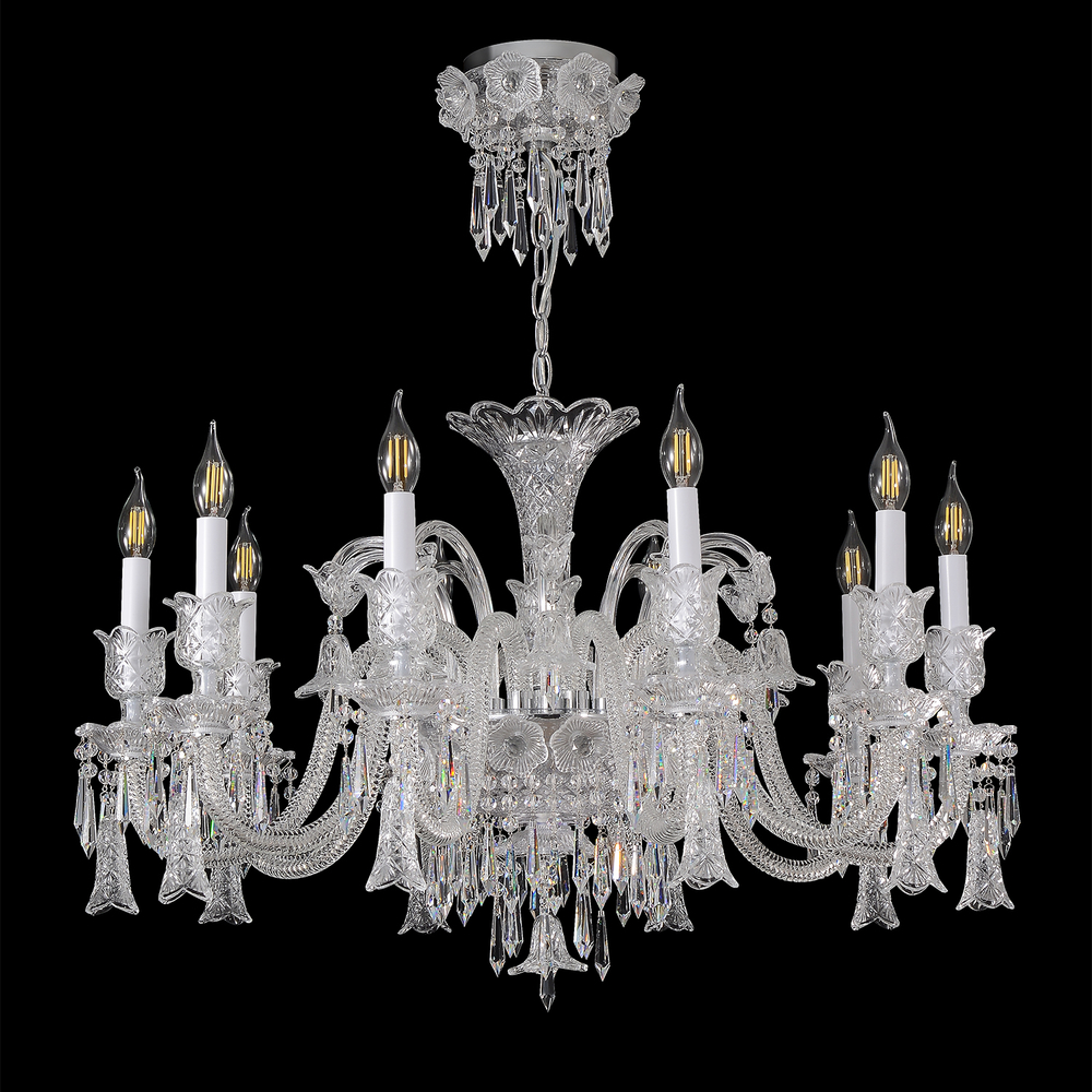Люстра Crystal Lux VERSAILLES SP10 CHROME
