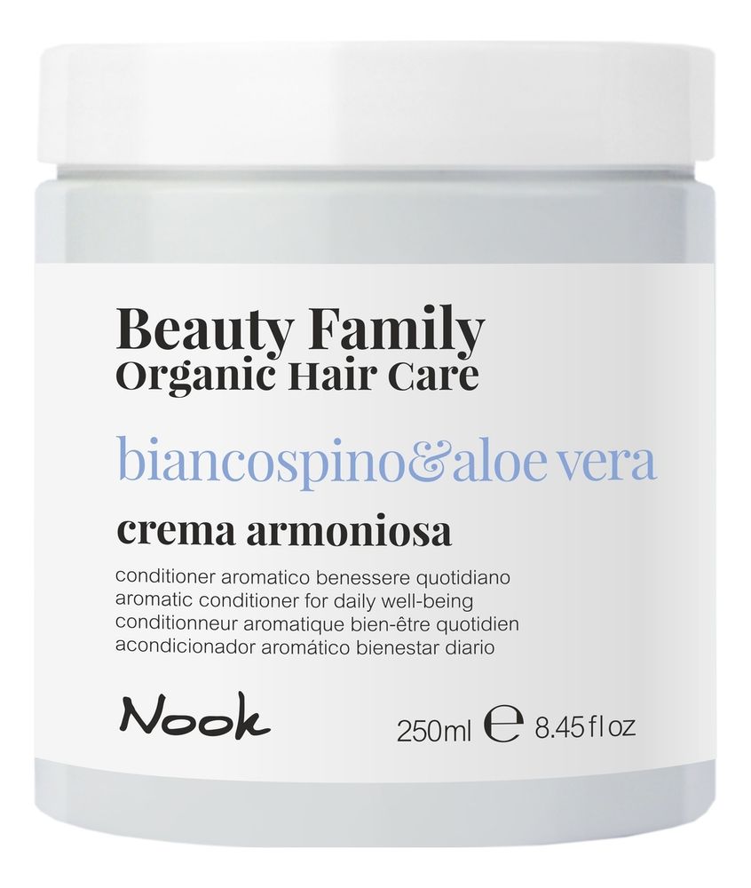NOOK Крем-кондиционер для ежедневного ухода -Crema Armoniosa Biancospino&amp;Aloe Vera, 250 мл