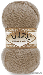 Пряжа Angora Gold, 100г, 550м, 20%шерсть,80%акрил (цена за 1 шт)