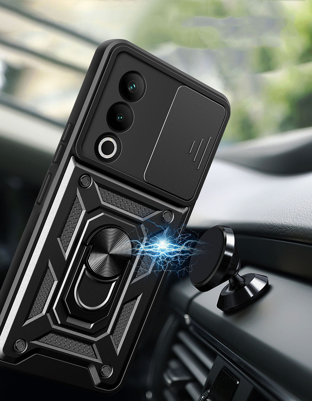 Чехол с кольцом Bumper Case для OnePlus Nord 4 Lite 5G