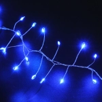 Гирлянда для дома 2,0 м 150 ламп LED «Мишура», IP-40, Синий