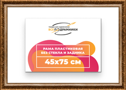Рама 45x75 для картин и фотографий