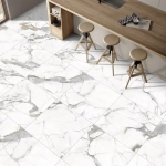 Керамогранит Primavera Maverick White Carving 60x60 см (CR104)