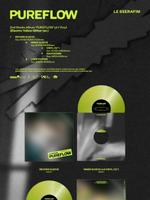 Альбом LE SSERAFIM - PUREFLOW PT.1 2nd Studio Album LP RANDOM Version