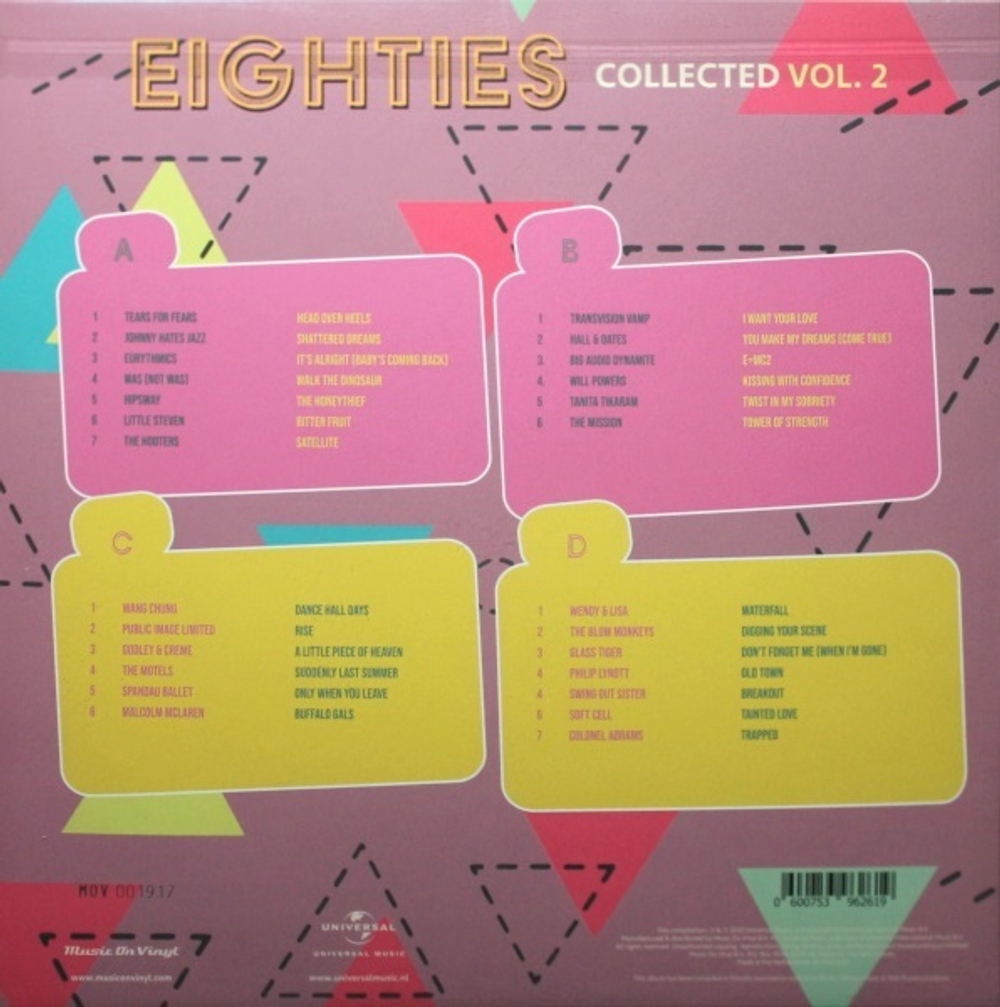 Сборник / Eighties Collected Vol. 2 (Coloured Vinyl)(2LP)