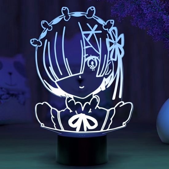 3D лампа Re: Zero — жизнь с нуля в другом мире. Рем