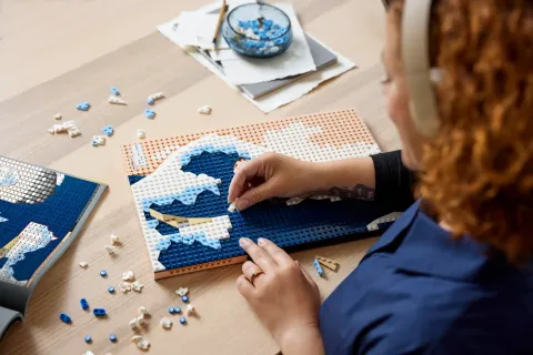 Конструктор LEGO ART 31208 Хокусай – Великая волна