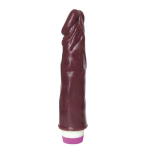 Вибратор 21см коричневого цвета Bior Toys Realistic Cock Vibe EE-10048 Brown