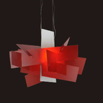 Pendant design lamp Big Bang by Foscarini (Red)
