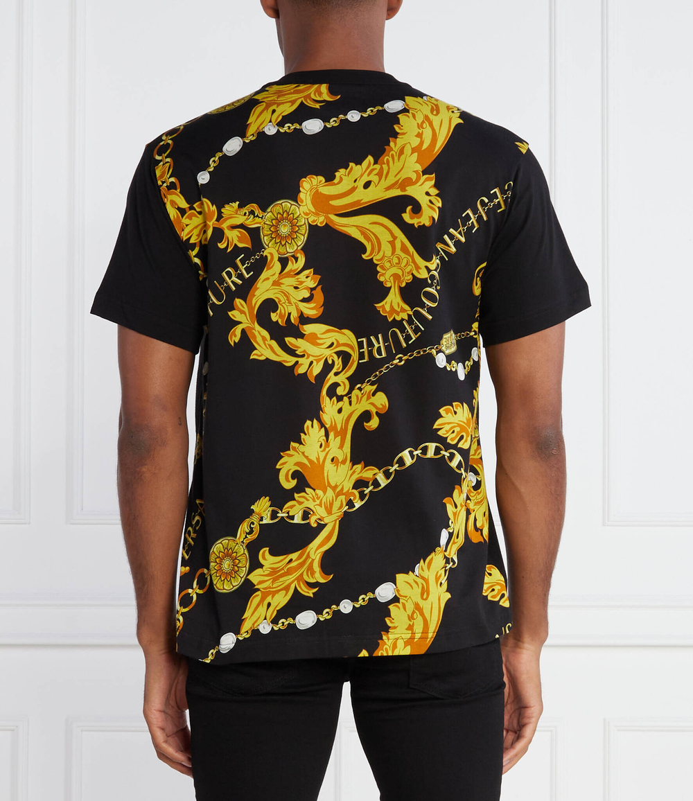 Футболка Versace Jeans Couture - черный(75GAH6R1JS218)