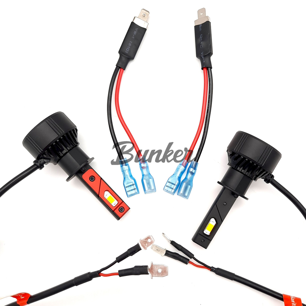 Светодиодные автомобильные LED лампы Sariti Y1 H1 5500K,12V