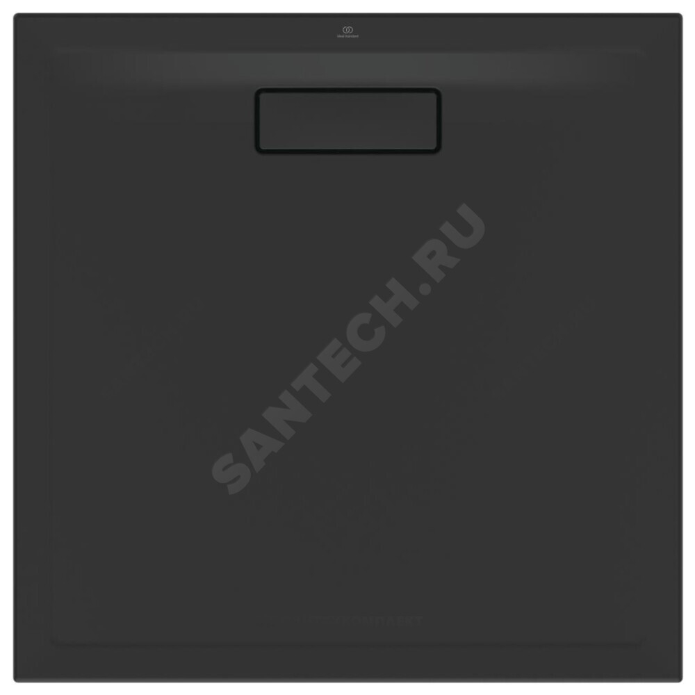 Поддон душевой акрил квадрат ULTRAFLAT NEW 900х900х25 черный Ideal Standard T4467V3