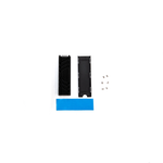 Кулер для SSD ТЕСЛА (TESLA) HeatSink, M2 2280, пассивный, Al, черный (TSL-HTS-M22280-B)