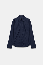 РУБАШКА ИЗ ТЕХНИЧЕСКОЙ ТКАНИ НА МОЛНИИ — ZARA