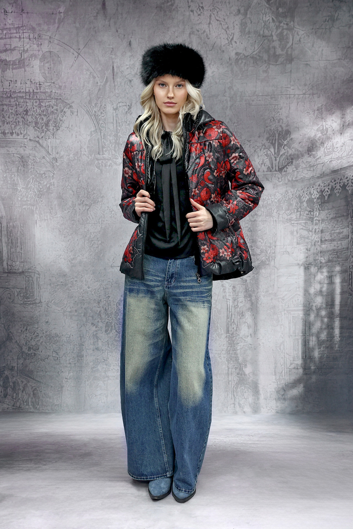 Jacket “Ophelia. Bullfinches”