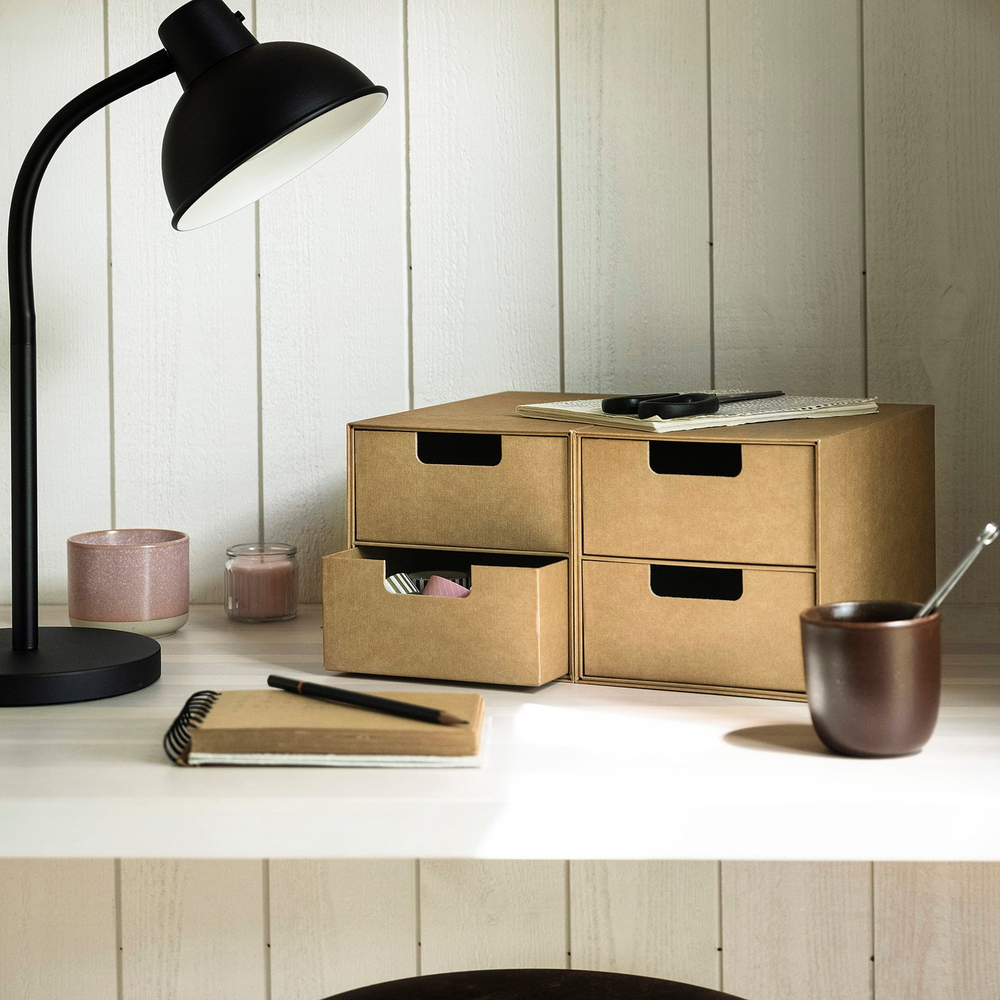 IKEA GÄRDESGÅRD  (ИКЕА ГЭРДЕСГОРД)  -  Мини-комод, 2 ящика - натуральный 16x25 см