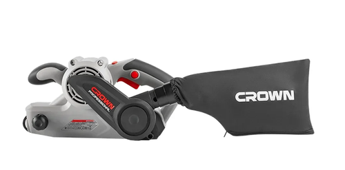 Шлифмашина ленточная Crown Profi 810Вт 76х533мм