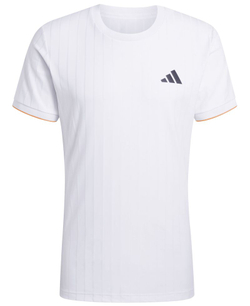 Мужская теннисная футболка Adidas Climacool+ Freelift Pro - white