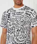 Футболка Logomania Versace Jeans Couture - белый(78GAH6R0JS440)