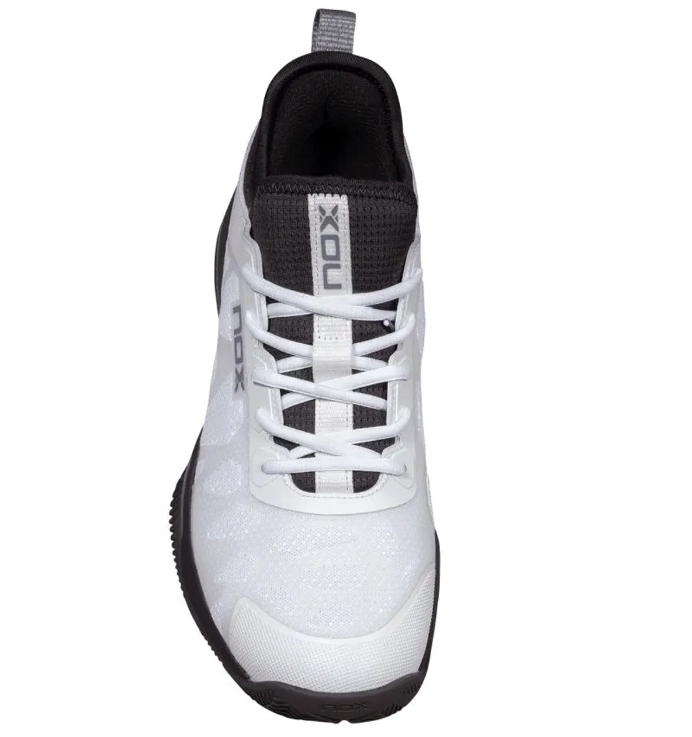 Мужские кроссовки для Padel NOX Nerbo - white/raven
