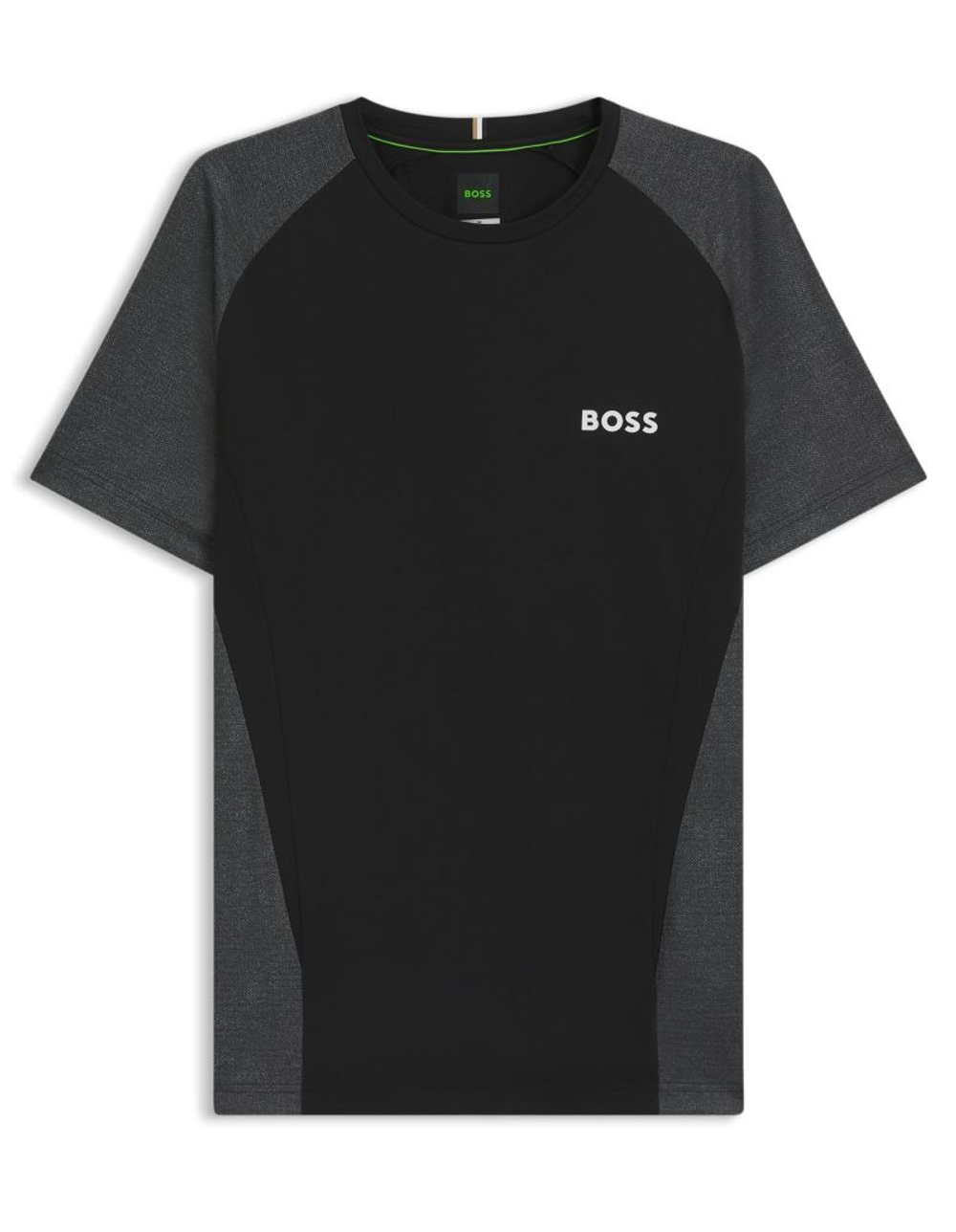 Мужская теннисная футболка BOSS MatchМяч TOC Slim-Fit - black