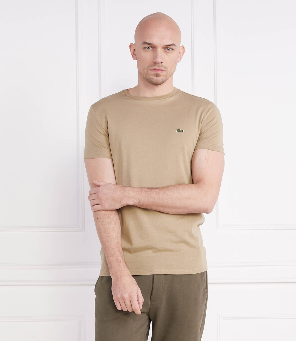футболка Lacoste - песочный(TH6709)
