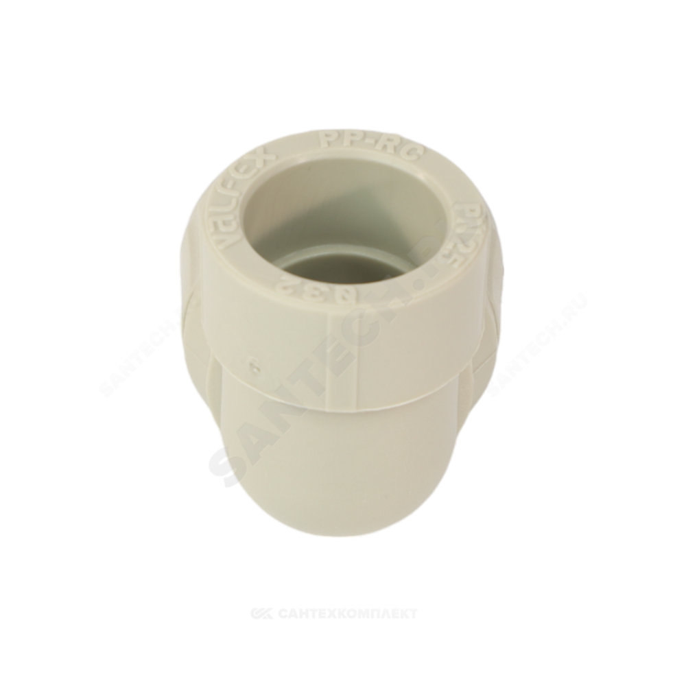 Угольник PP-R комбинированный серый Дн 25х1/2" ВР VALFEX 10125125Г