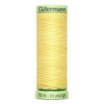 Нитки отделочные Gutermann Top Stitch 30 (30 метров), 5 кат. | 578 бледно-желтый