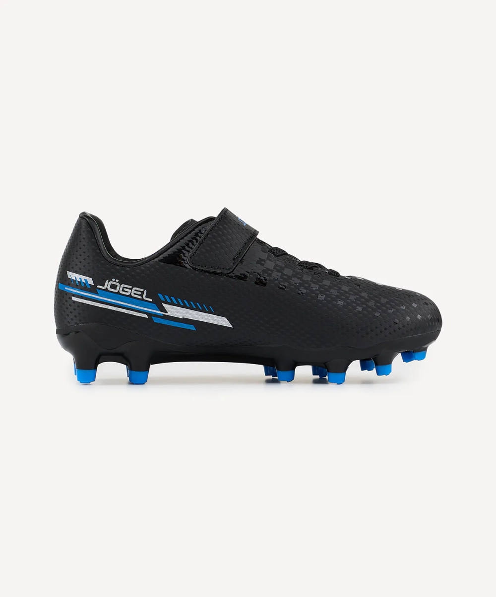 Бутсы футбольные Evofly FG Talant Black/blue, детский