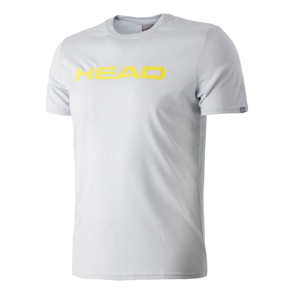 Мужское теннисное поло HEAD Club Ivan T-Shirt Special Edition Men - Lightgrey, Yellow