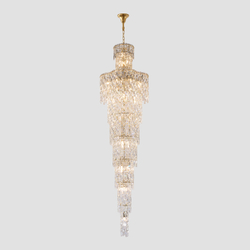 Люстра Crystal Lux ABRIL SP28 GOLD