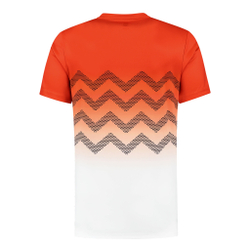 Мужское теннисное поло K-Swiss Hypercourt Print Crew 2 T-Shirt Men - Multicoloured