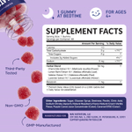 MAV Nutrition, жевательные таблетки с мелатонином, для детей, со вкусом малины, 60 жевательных таблеток