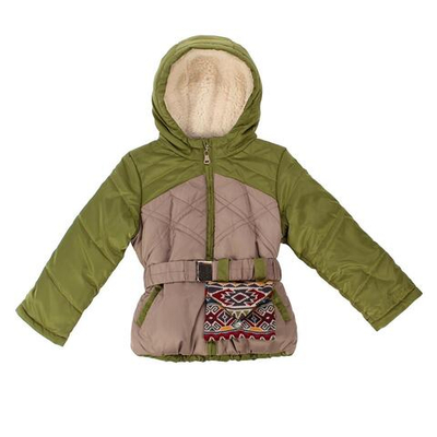 Куртка Орэнда 200 гр. р.2,5 (92) бежевый/св.зеленый
