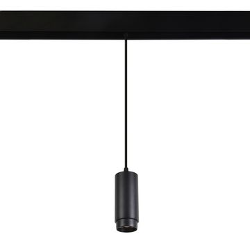 Подвесной трековый светодиодный магнитный светильник CLT 0.33 016 7W BL 4000K 48V чёрный Space Crystal Lux