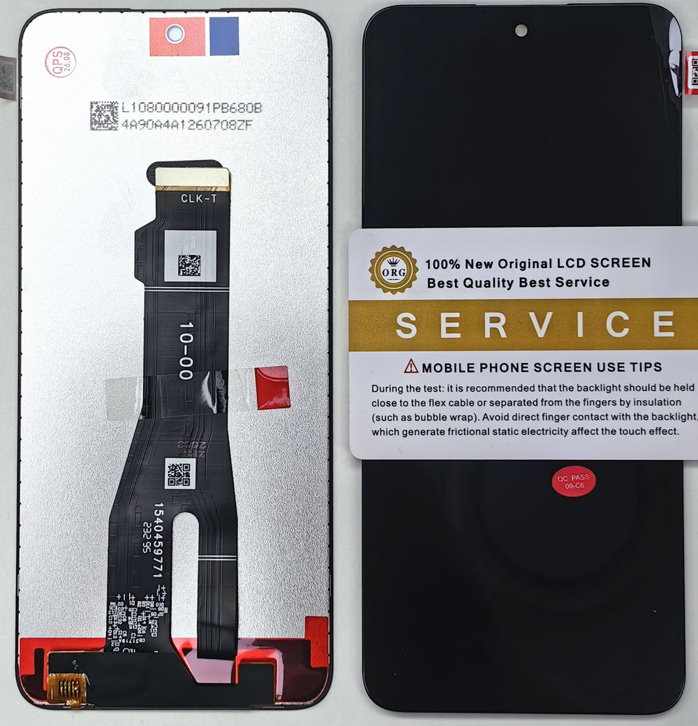 Дисплей Huawei Honor X7B 4g/ 5G/ 50 plus/ 90 Smart/ 200 Smart 5G; Яркость 400+ бренд QPS (ORG 400)