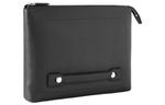 Mulberry Coarse Grain Leather Handheld Laptop Bag Men"s Black