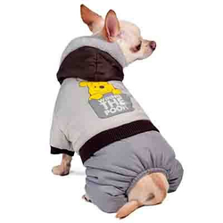 Triol-Disney Комбинезон зимний Disney Winnie-the-Pooh Grey S, размер 25см